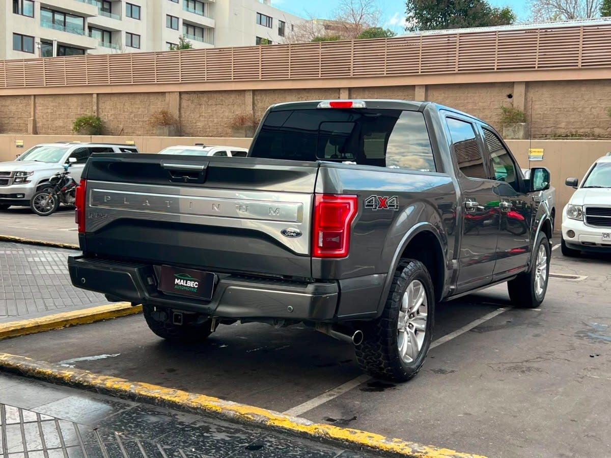 2016 FORD F-150 PLATINUM GRIS - Miniatura 10
