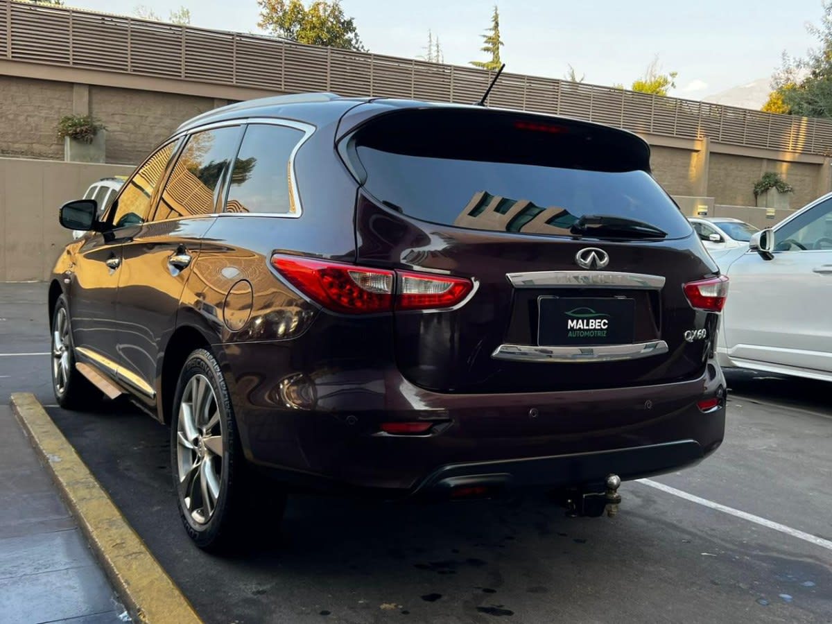 2016 INFINITI QX60 3.5 Rojo - Miniatura 8