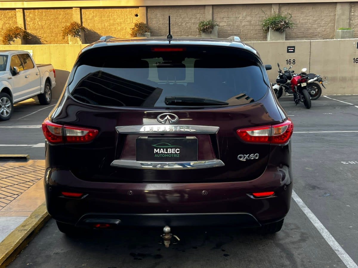 2016 INFINITI QX60 3.5 Rojo - Miniatura 9