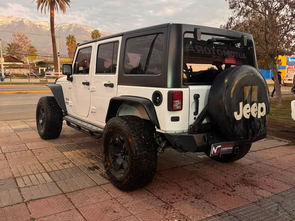 2014 Jeep WRANGLER GLX Blanco - Miniatura 3