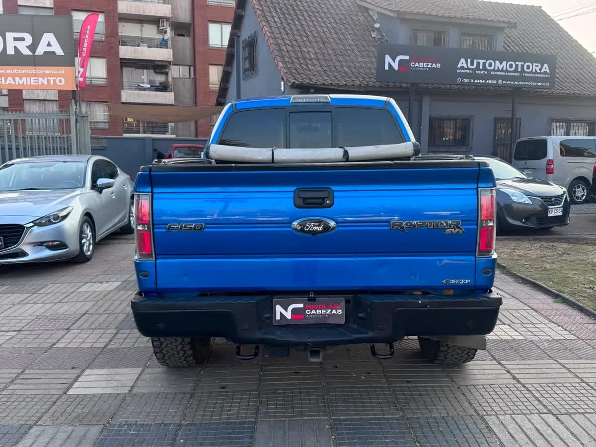 2013 Ford F 150 GENERICA Azul - Miniatura 3