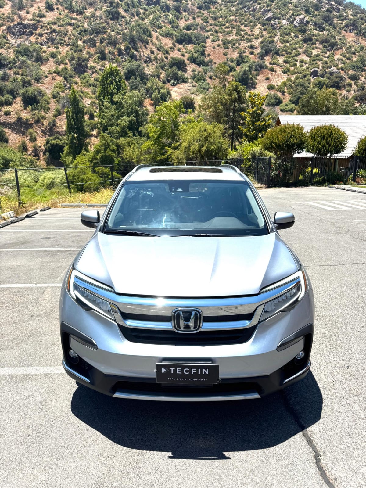 2022 Honda Pilot TOURING Plata - Miniatura 2