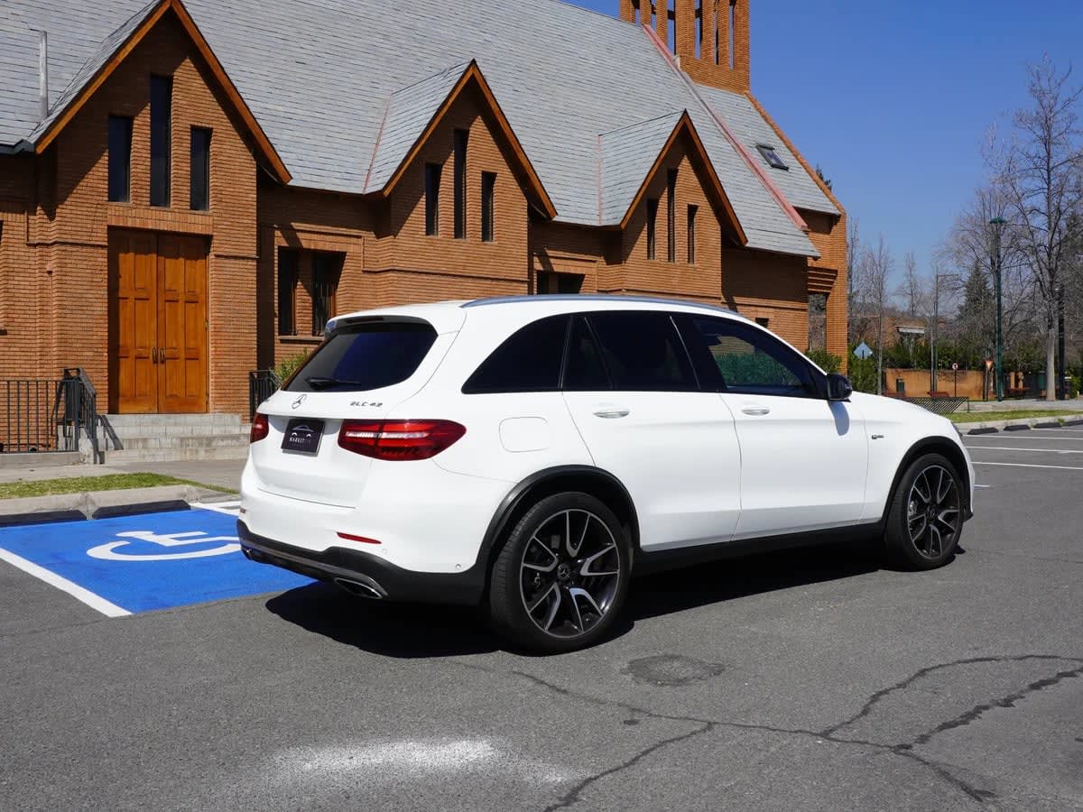 2018 Mercedes-Benz Glc 43 Amg AMG Blanco - Miniatura 5
