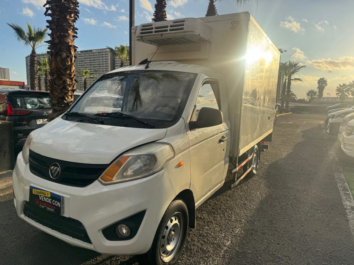 2022 FOTON MIDI CARGO BOX BLANCO - Miniatura 2