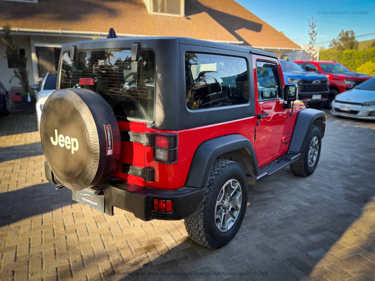 2016 Jeep WRANGLER 3.6L SPORT AT 🇺🇸  Rojo - Miniatura 4