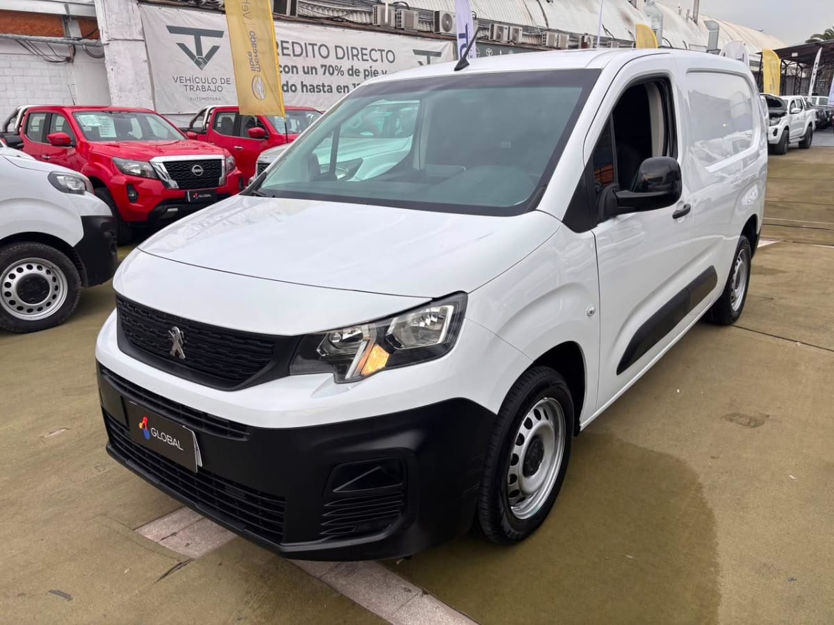 2023 Peugeot PARTNER HDI 92 L2 1.6 HDI blanco - Miniatura 3