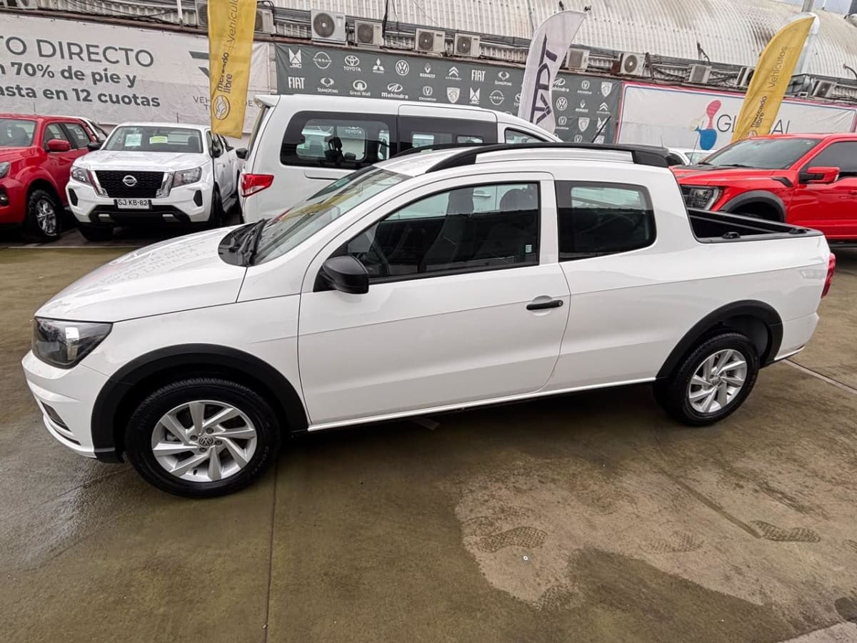 2022 Volkswagen Saveiro Blanco - Miniatura 4