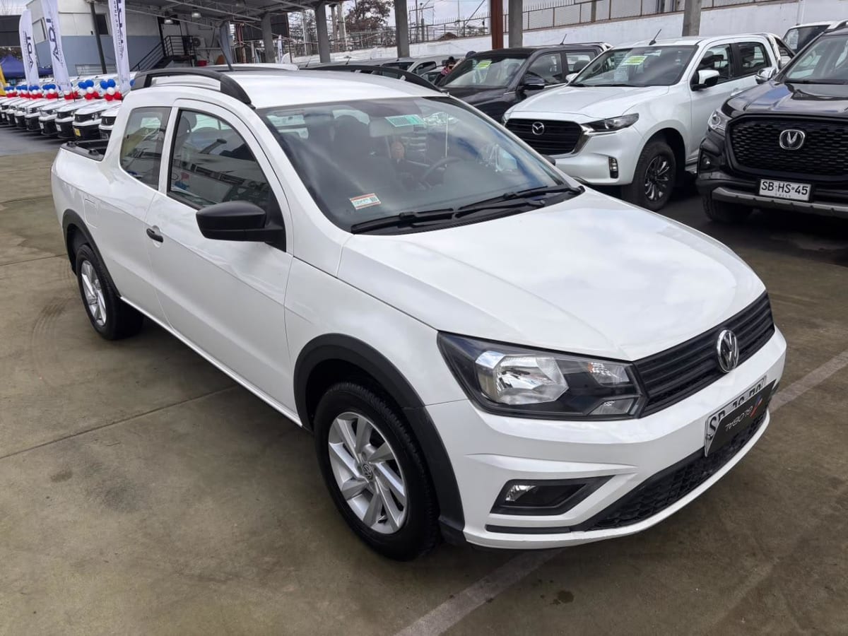 2022 Volkswagen Saveiro Blanco - Miniatura 3
