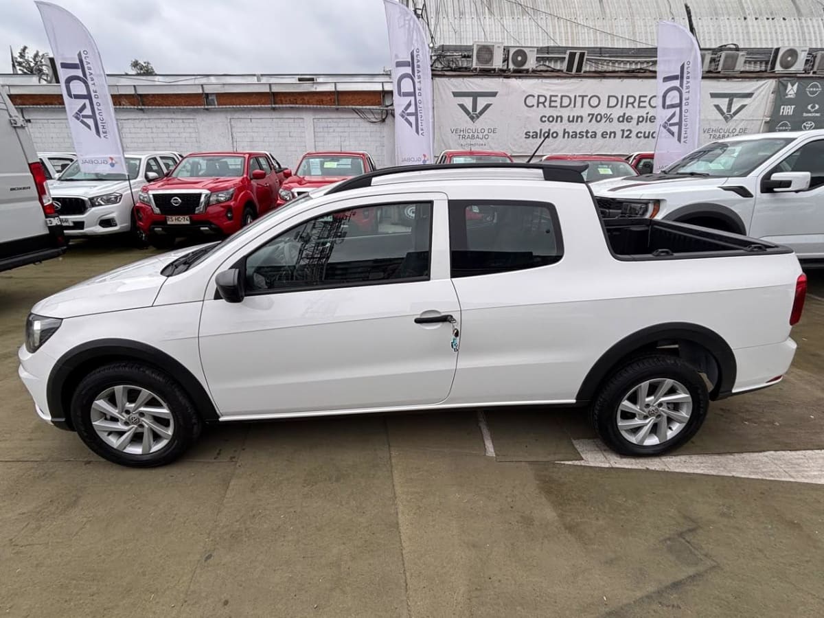 2022 Volkswagen Saveiro Blanco - Miniatura 4