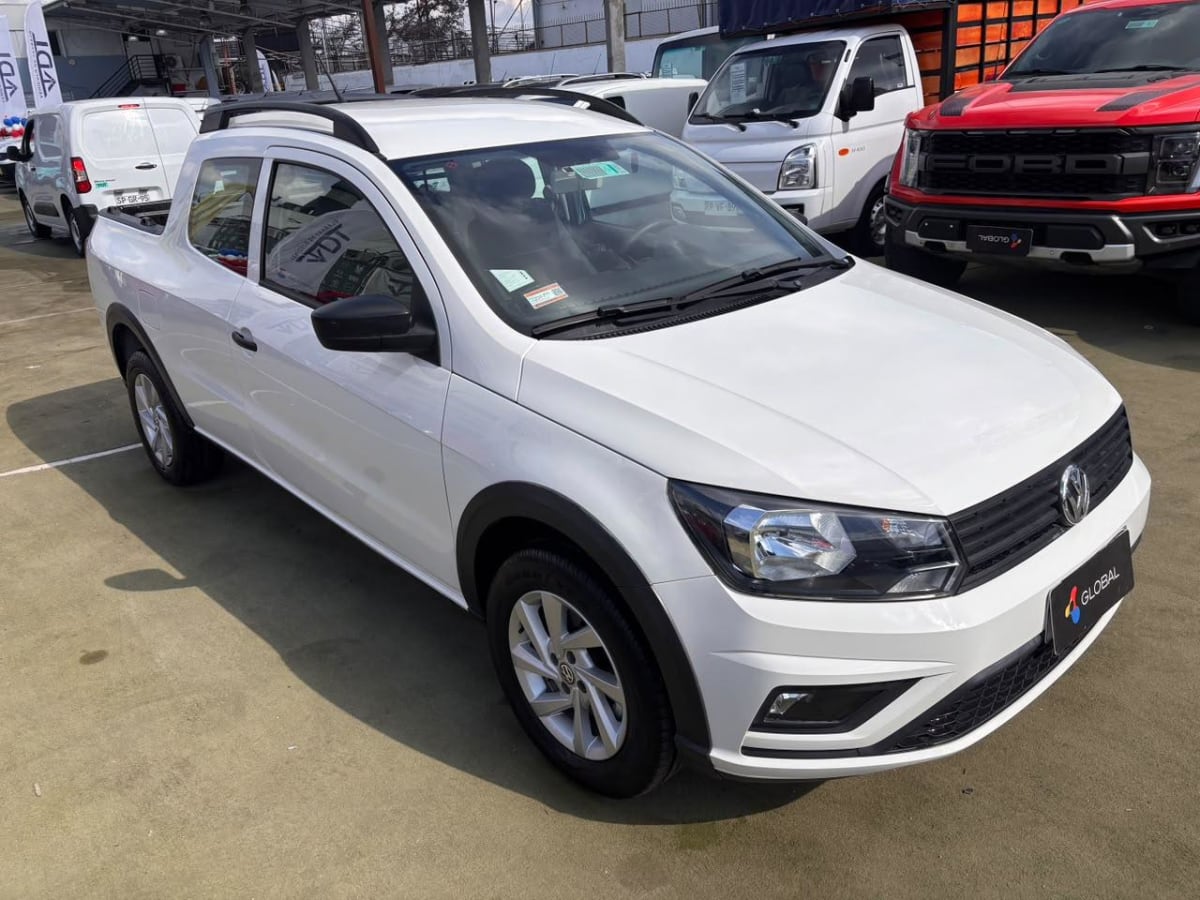 2022 Volkswagen Saveiro Blanco - Miniatura 3