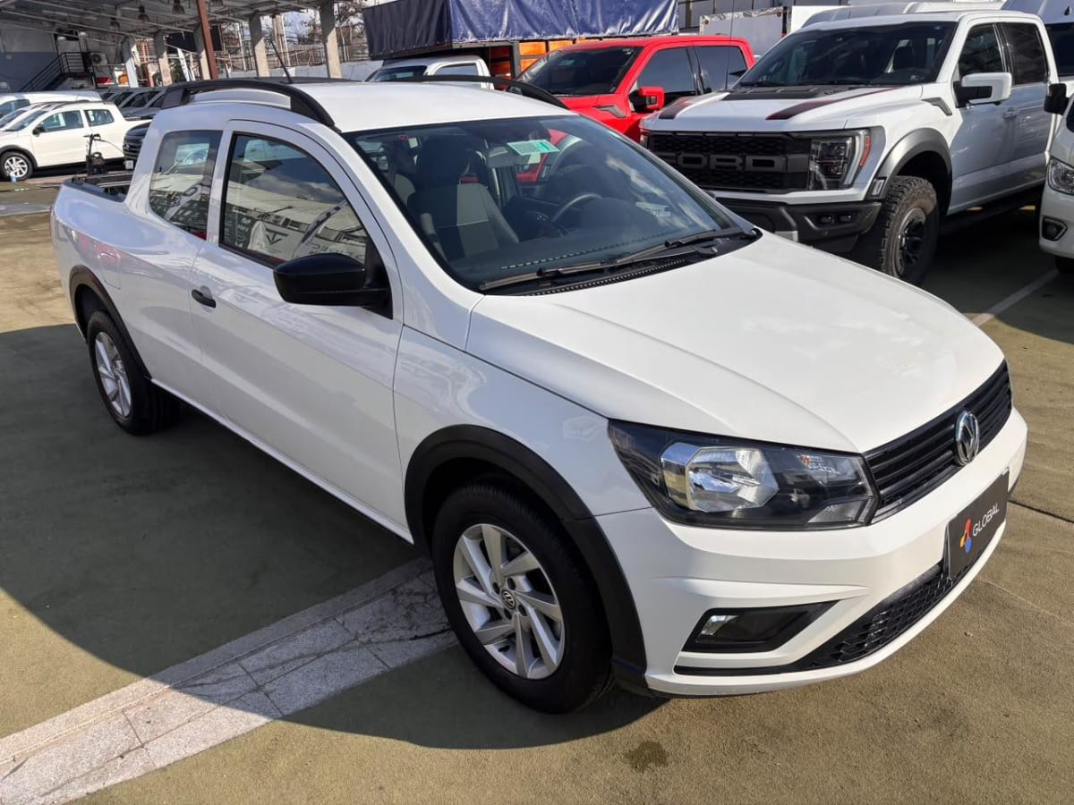 2022 Volkswagen Saveiro Blanco - Miniatura 3