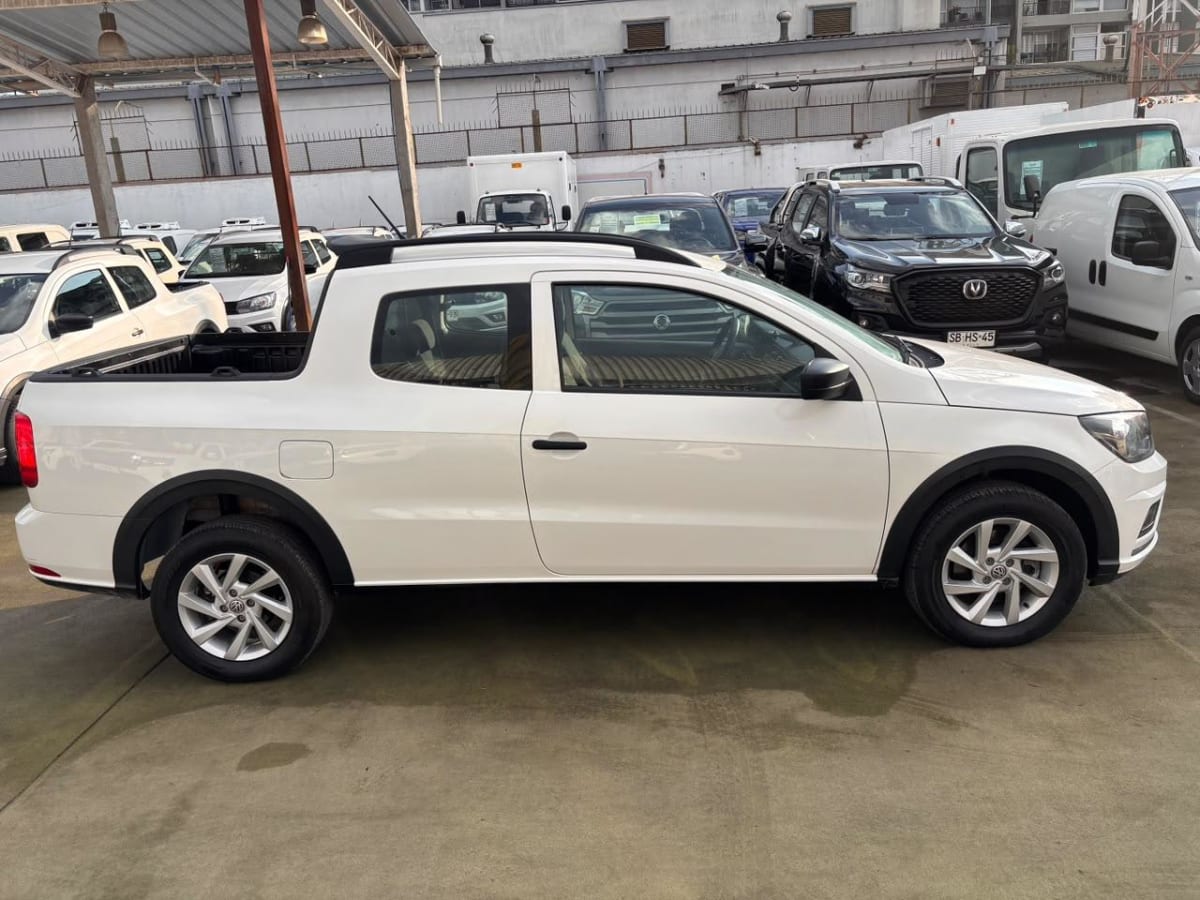 2022 Volkswagen Saveiro Blanco - Miniatura 4