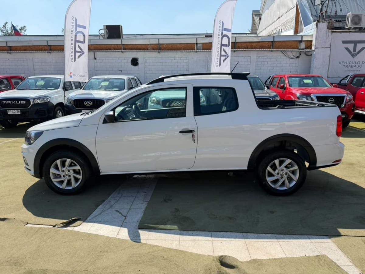 2022 Volkswagen Saveiro Blanco - Miniatura 5