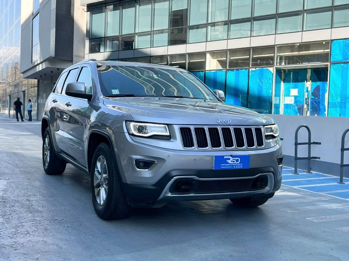2014 Jeep GRAND CHEROKEE LIMITED Gris - Miniatura 7