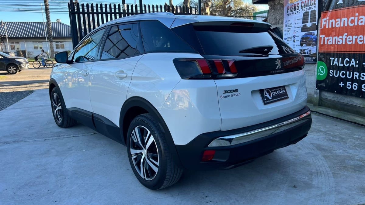 2018 Peugeot 3008 1.6 ACTIVE THP 165 HP EAT6 3008 Blanco - Miniatura 5