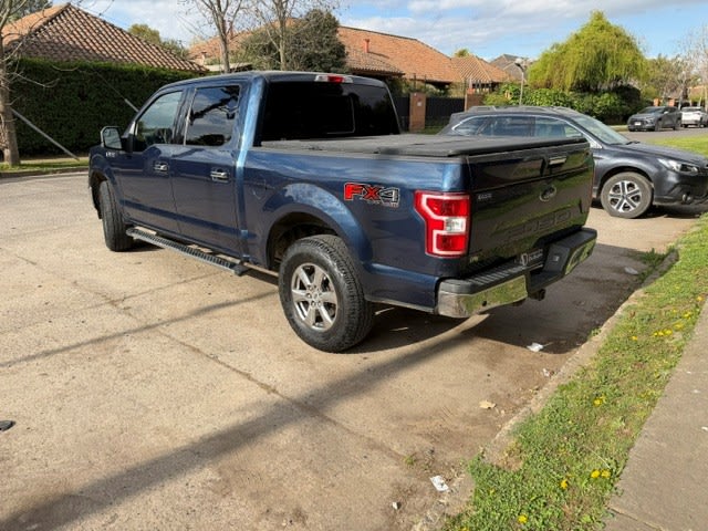 2019 Ford F150 XLT 4X4 DCAB 5.0 AUT F-150 Azul - Miniatura 5