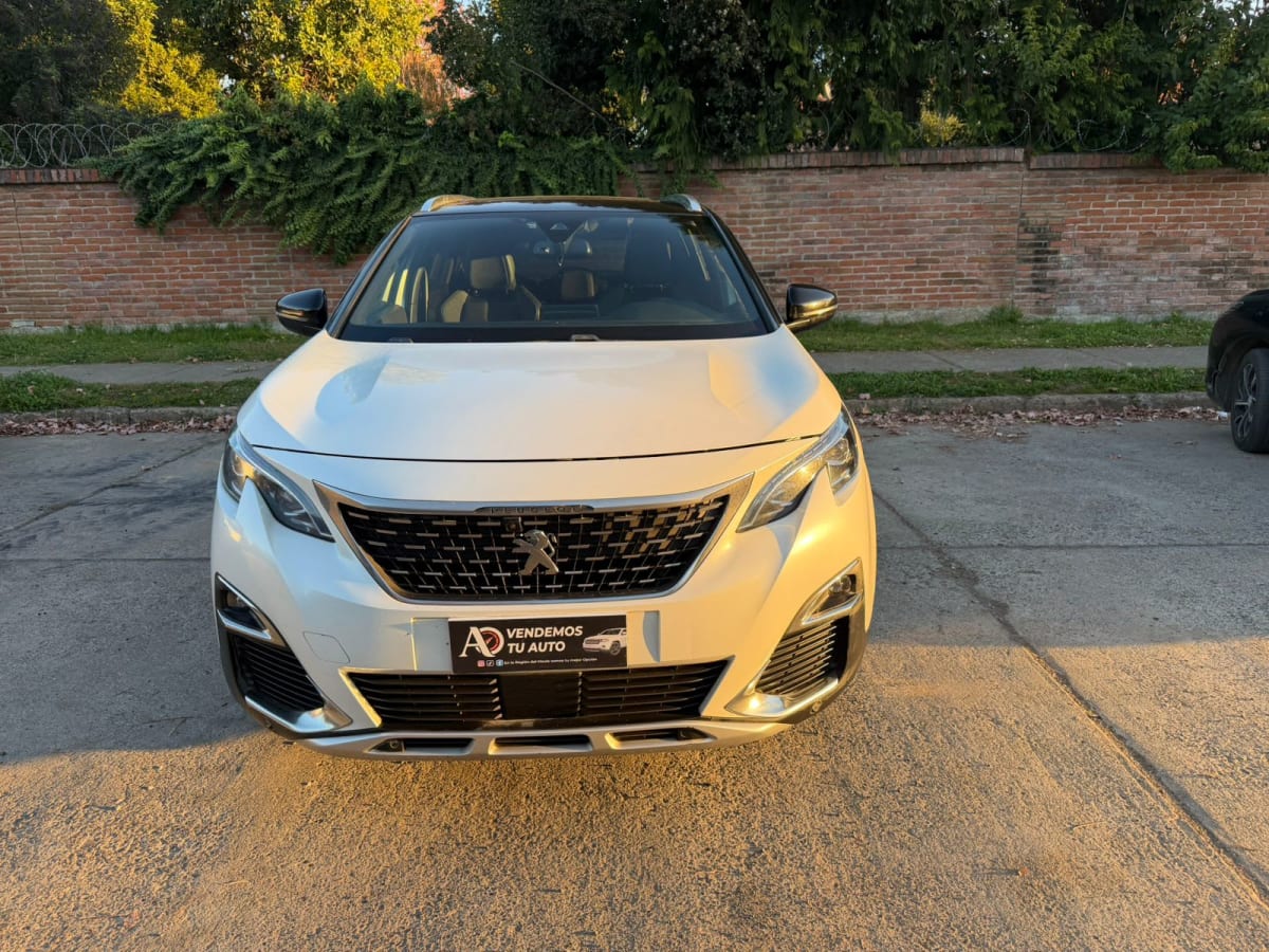 2019 Peugeot 5008 thp 1,6 aut 5008 Blanco - Miniatura 2
