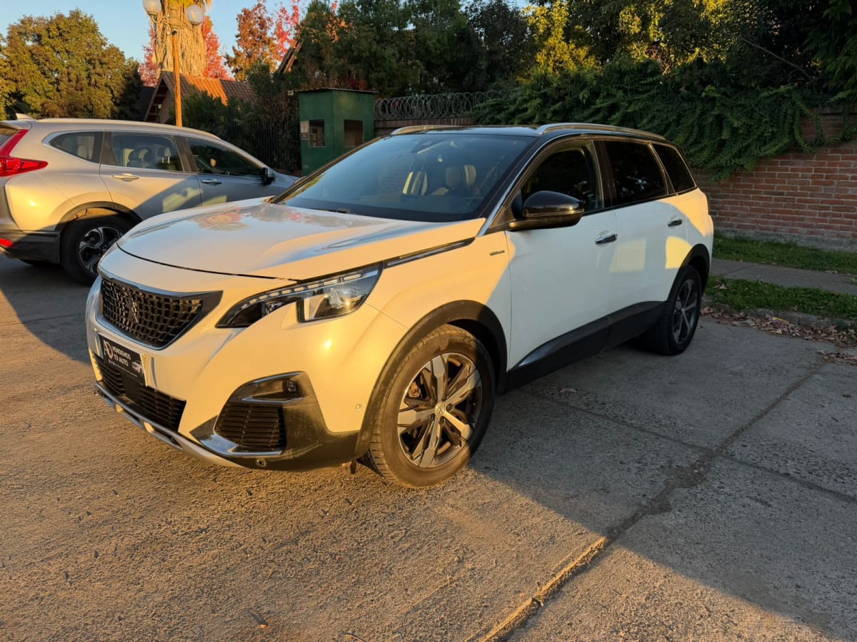 2019 Peugeot 5008 thp 1,6 aut 5008 Blanco - Miniatura 3