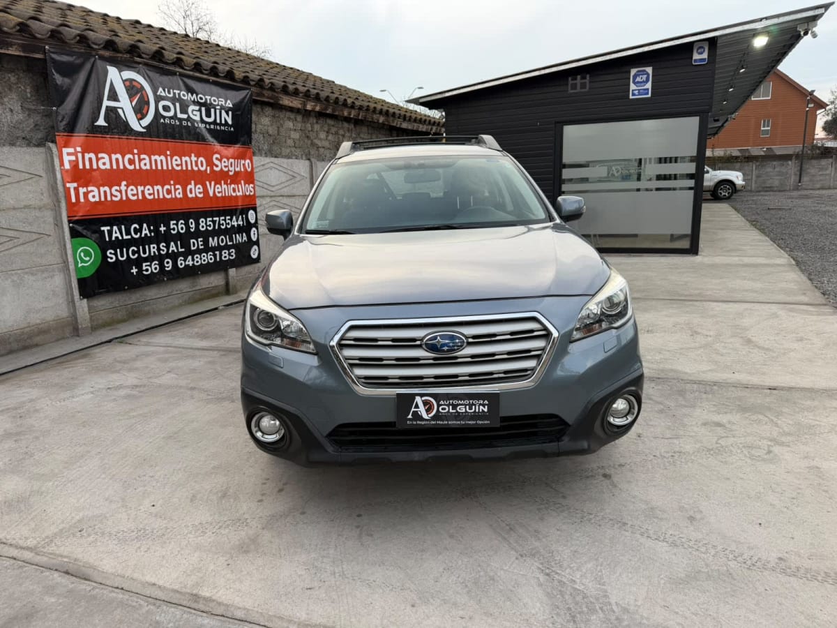 2015 Subaru NEW OUTBACK 2,5 AT Gris - Miniatura 2