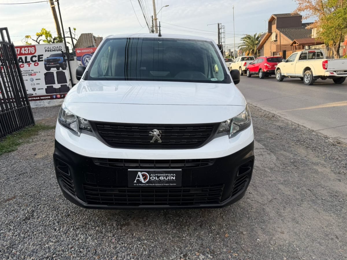 2024 Peugeot PARTNER L1 BLUE HDI 1.5 100 HP Blanco - Miniatura 2