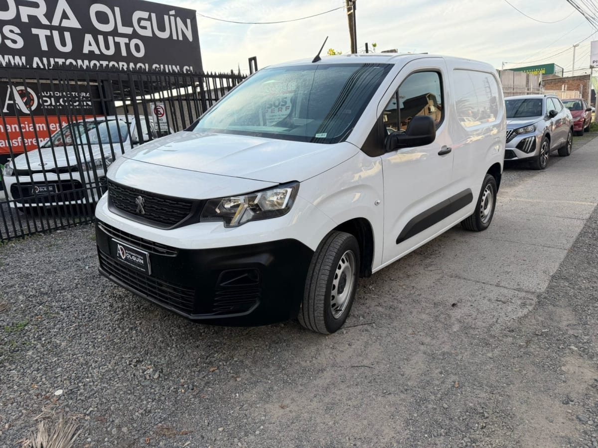 2024 Peugeot PARTNER L1 BLUE HDI 1.5 100 HP Blanco - Miniatura 3
