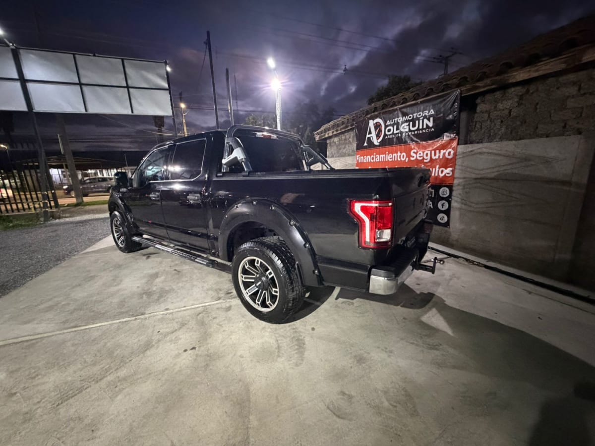 2018 Ford F150 XLT 3,5 4X2 F150 Negro - Miniatura 5