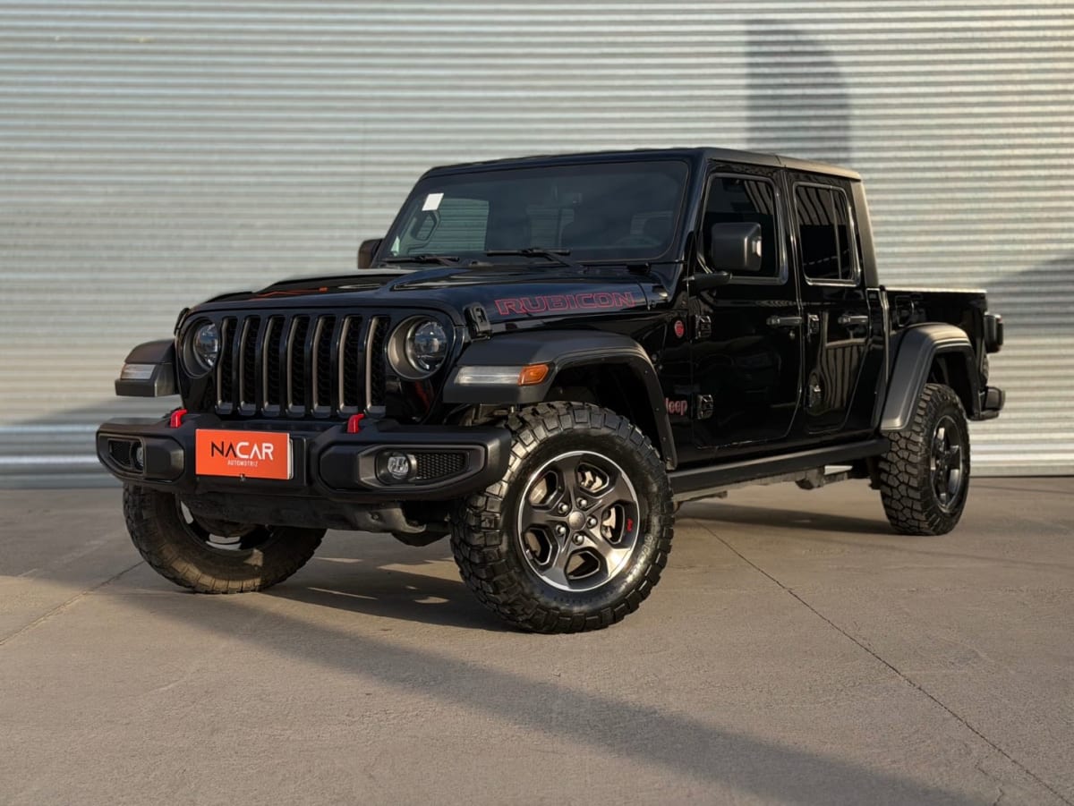 2023 Jeep GLADIATOR RUBICON Negro - Imagen 1
