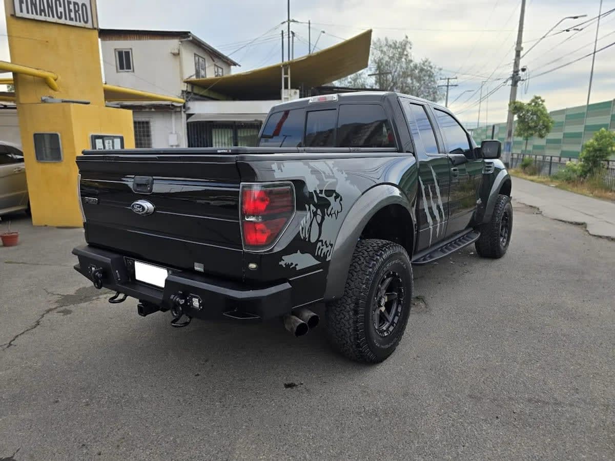 2013 Ford F 150 6.2 Negro - Miniatura 5
