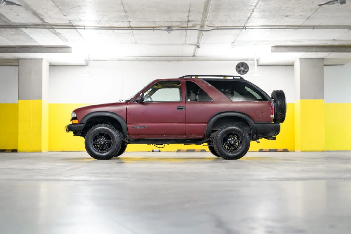 2001 Chevrolet Blazer 4.3 Rojo - Miniatura 10