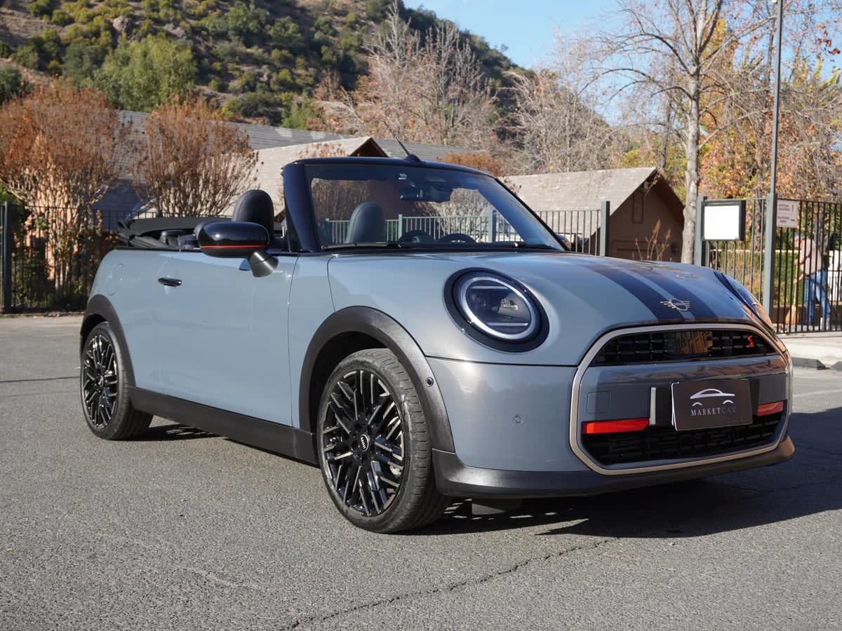 2025 MINI Cooper S Cabrio Gris - Miniatura 3