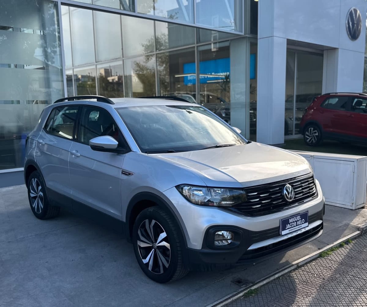 2021 Volkswagen T-Cross Comfortline Plata - Imagen 1