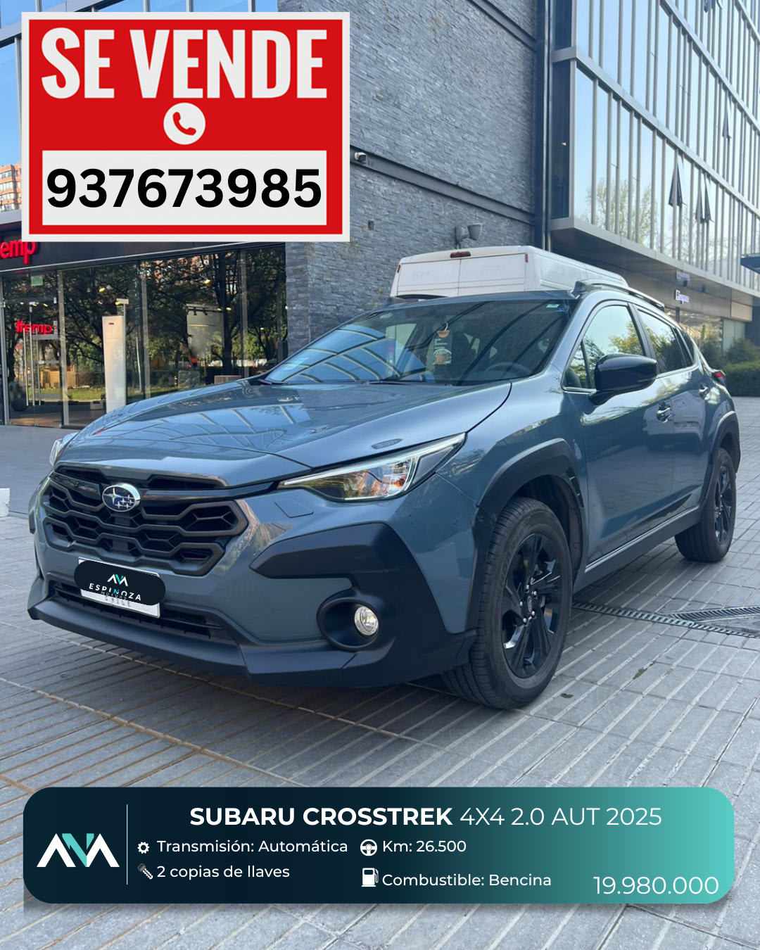 2025 Subaru Crosstrek 4X4 - Imagen 1