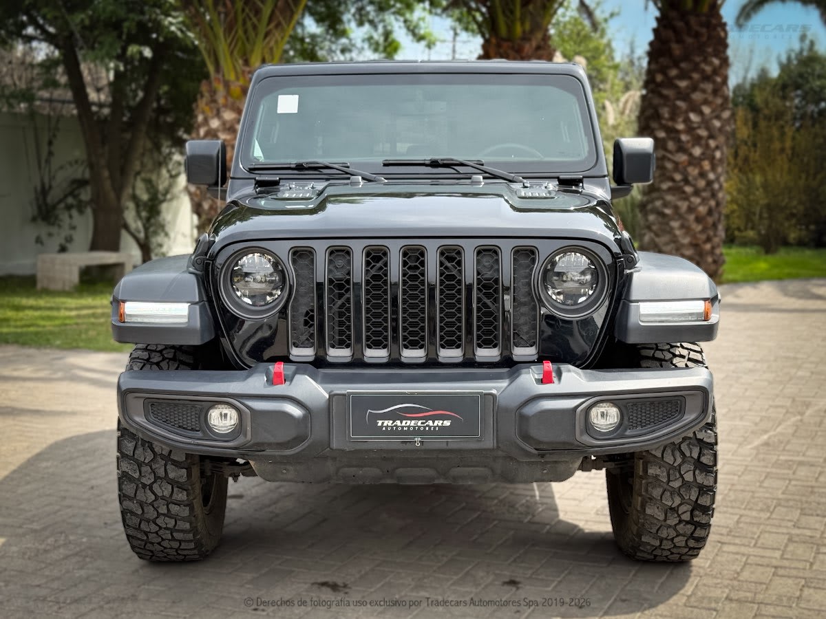 2023 Jeep GLADIATOR RUBICON 🇺🇸 Negro - Miniatura 9