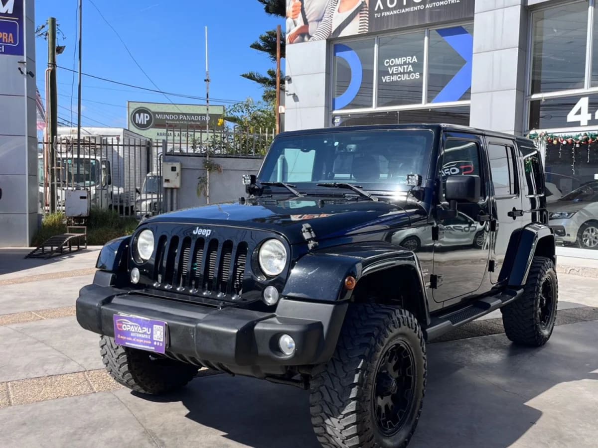 2015 Jeep Wrangler 3.6 Negro - Miniatura 10