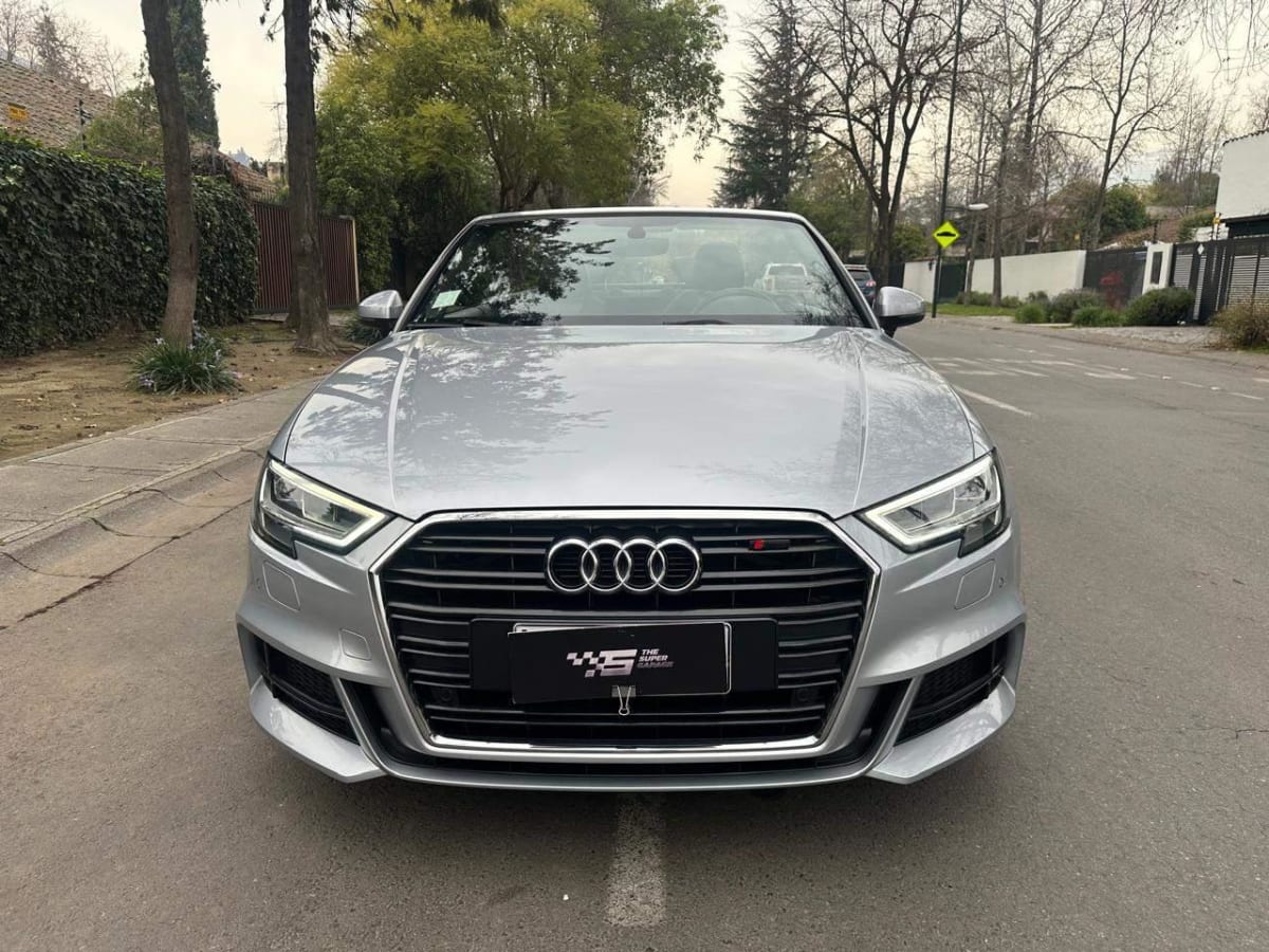 2019 Audi A3 CONVERTIBLE 2.0 AUT 2.0 Plata - Miniatura 2