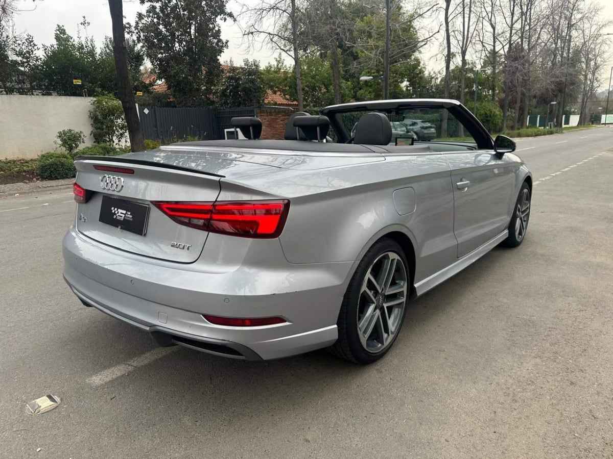 2019 Audi A3 CONVERTIBLE 2.0 AUT 2.0 Plata - Miniatura 5