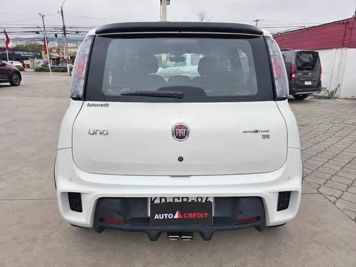 2018 FIAT Uno SPORTING Blanco - Miniatura 6