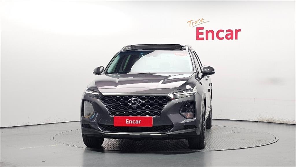 2018 Hyundai Santa Fe Ref 418055 Gray - Miniatura 3