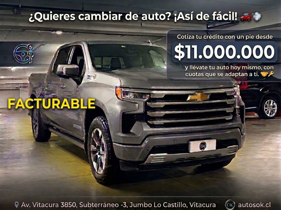 2025 Chevrolet Silverado 3.0 Plata - Imagen 1