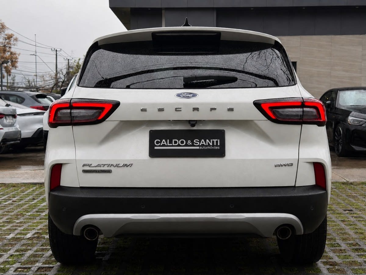 2024 FORD ESCAPE PLATINUM Blanco - Miniatura 4