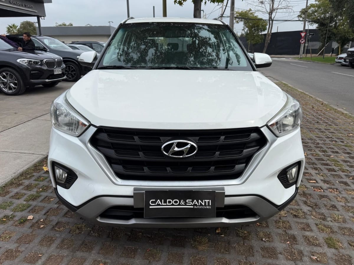 2020 HYUNDAI CRETA GS Blanco - Miniatura 3