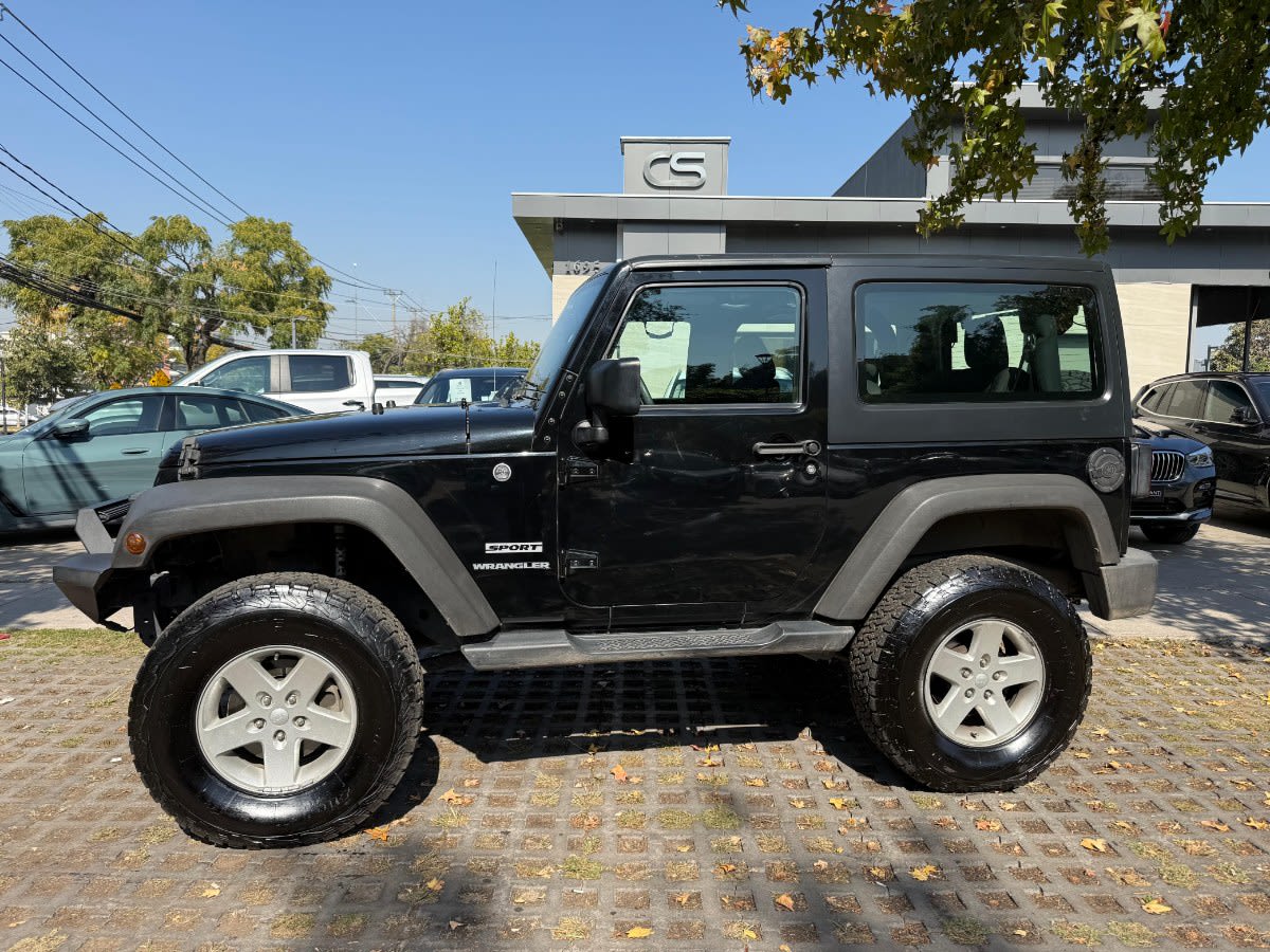 2017 Jeep Wrangler SPORT Negro - Imagen 1