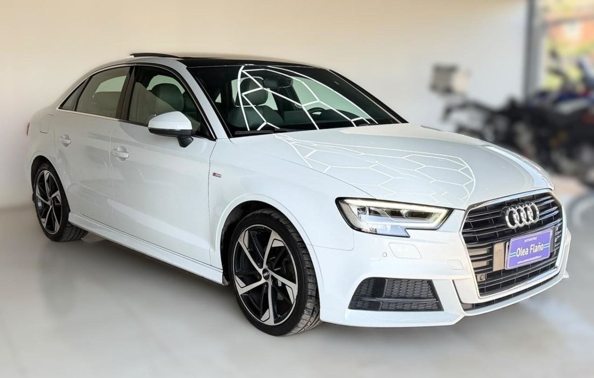 2020 Audi A3 SEDAN SPORT S-LINE S-TRONIC 1.4 Blanco - Miniatura 4