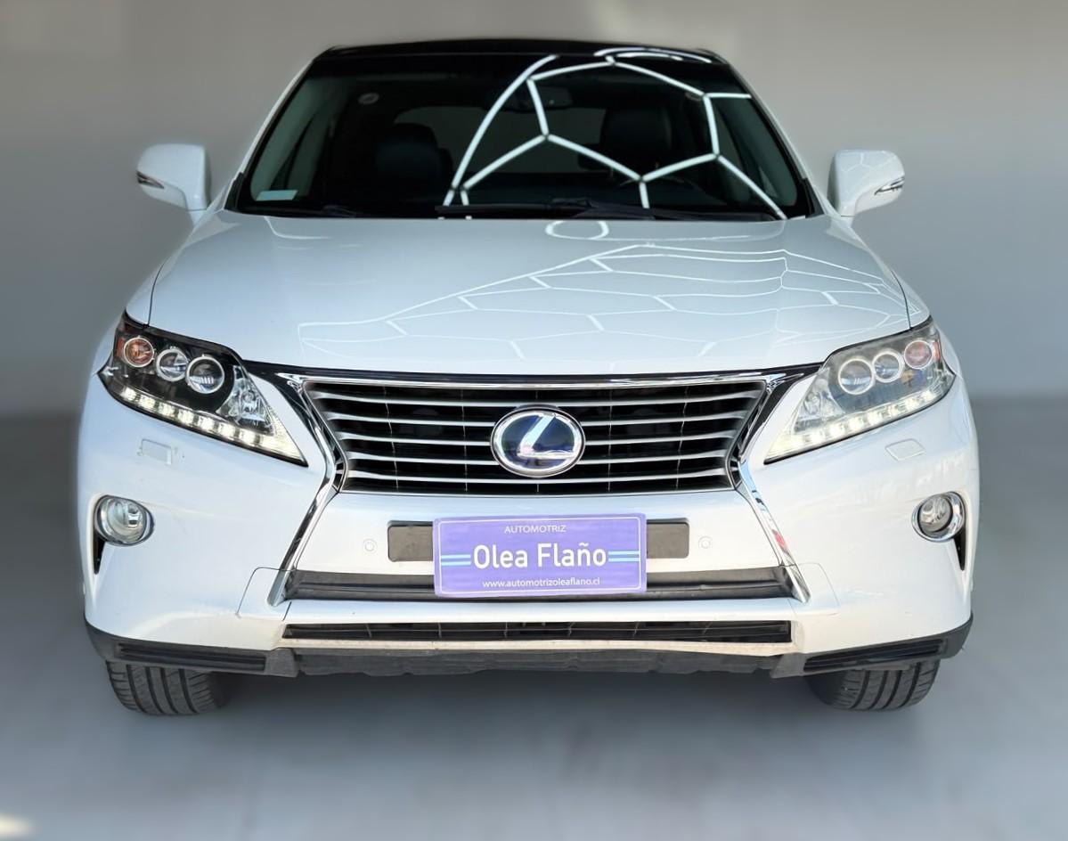 2013 Lexus NEW II RX450 4X4 AUT 3.5 Blanco - Miniatura 2