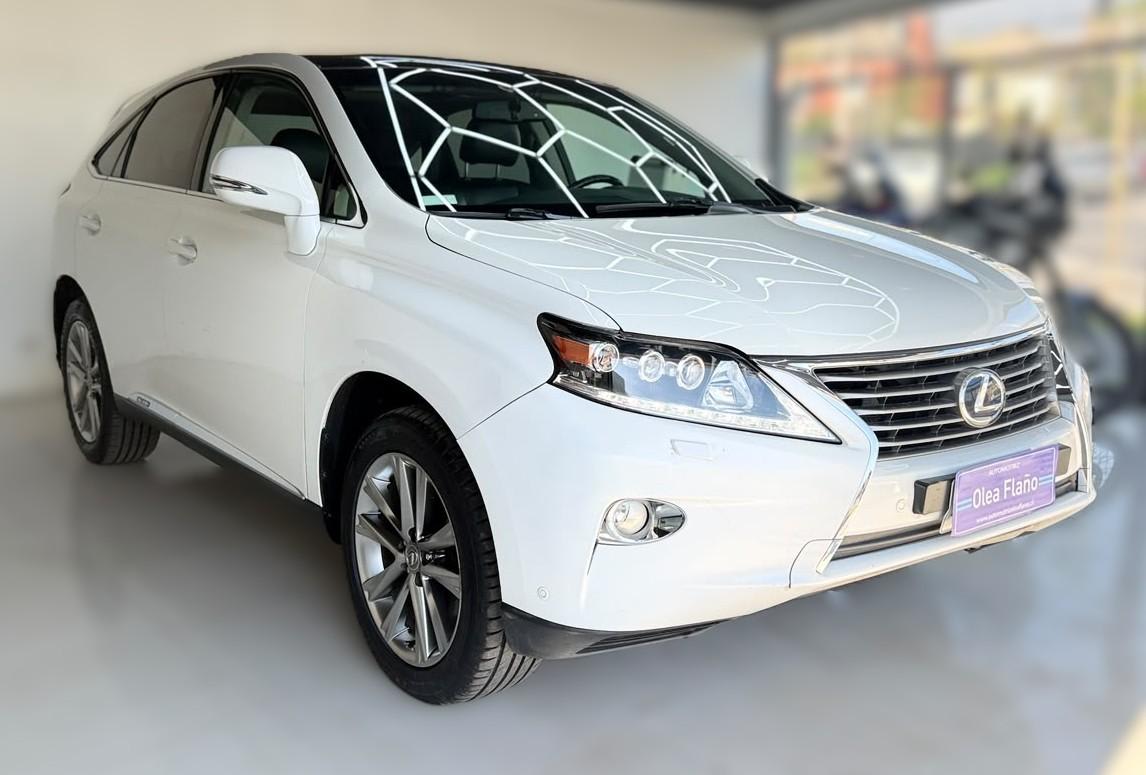 2013 Lexus NEW II RX450 4X4 AUT 3.5 Blanco - Miniatura 3