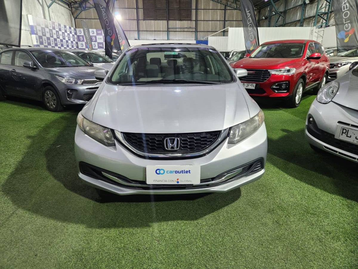 2016 Honda Civic 1.8 Plateado - Miniatura 6