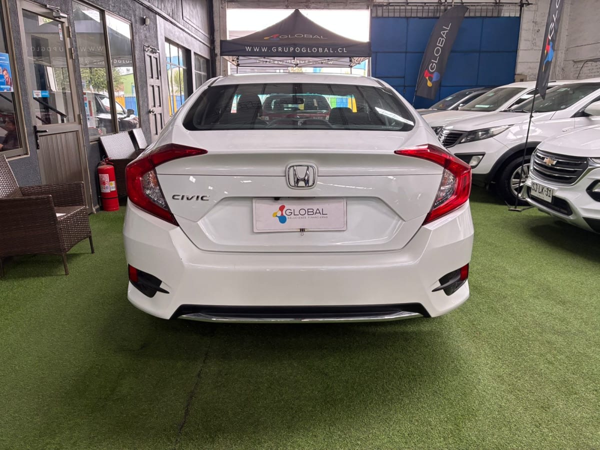 2022 Honda Civic EX 2.0 Blanco - Miniatura 4