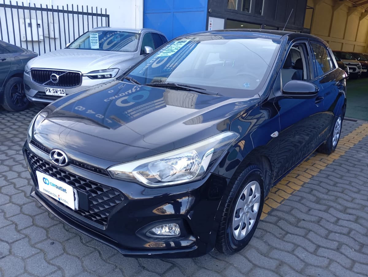 2020 Hyundai I20 IB Active Negro - Imagen 1