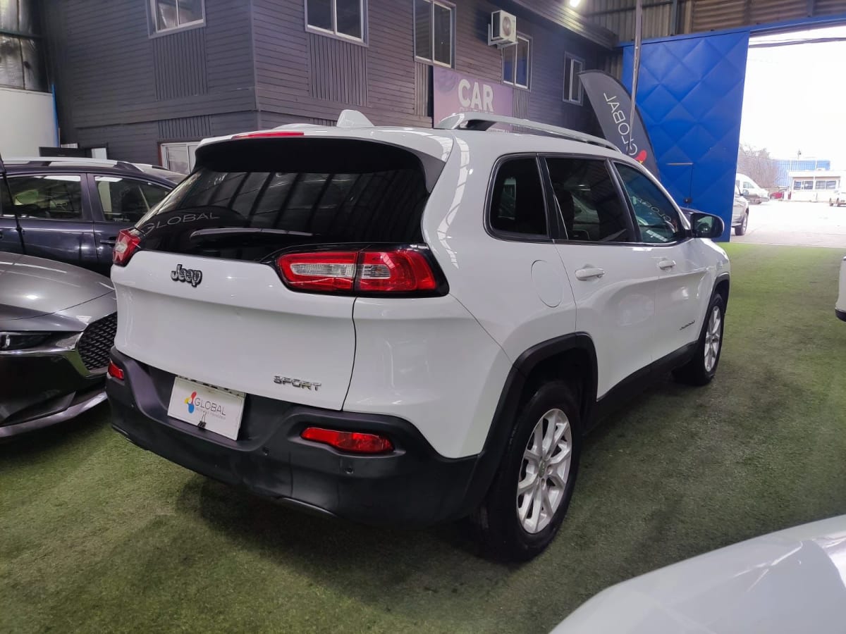2018 Jeep Cherokee Sport Blanco - Miniatura 4