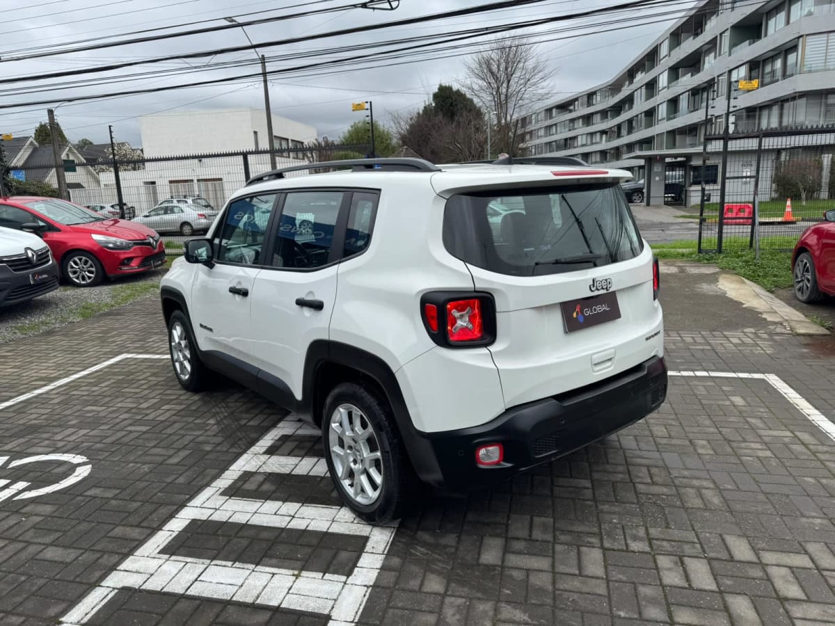 2021 Jeep Renegade 1.8 Blanco - Miniatura 2